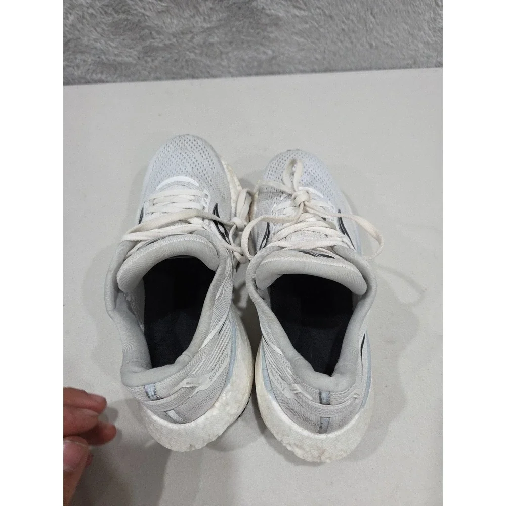 Saucony Triumph 20 Womens Running Shoes Fog Black S10759-11 Size 6